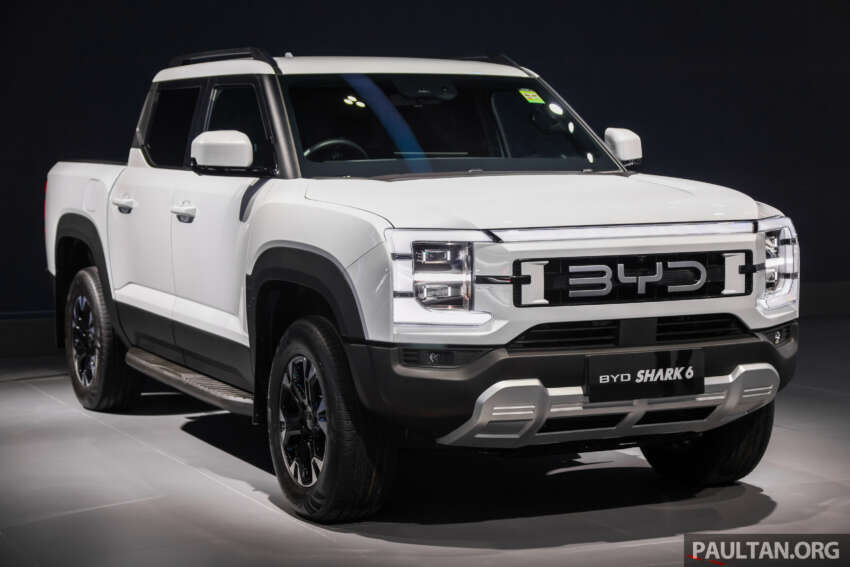 BYD Shark 6 open for booking in Thailand – RM221k est; PHEV pick-up; 436 PS, 650 Nm, 100 km EV range 1894298
