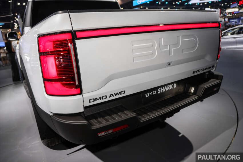 BYD Shark 6 open for booking in Thailand – RM221k est; PHEV pick-up; 436 PS, 650 Nm, 100 km EV range 1894304