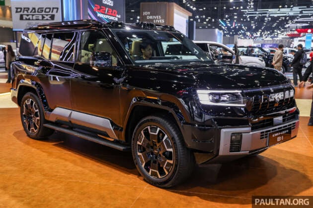 Bangkok 2025: Denza B8 is a rebadged Bao 8 for exports – 7-seat PHEV 4×4, 748 PS, 125 km EV range