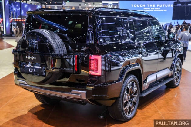 Bangkok 2025: Denza B8 is a rebadged Bao 8 for exports – 7-seat PHEV 4×4, 748 PS, 125 km EV range