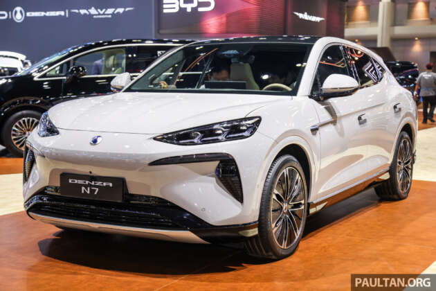 Bangkok 2025: Denza N7 previewed – EV fastback crossover with up to 530 PS, 702 km CLTC EV range