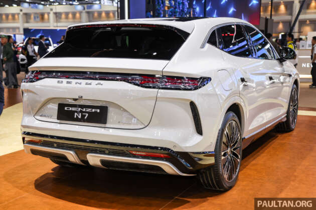 Bangkok 2025: Denza N7 previewed – EV fastback crossover with up to 530 PS, 702 km CLTC EV range