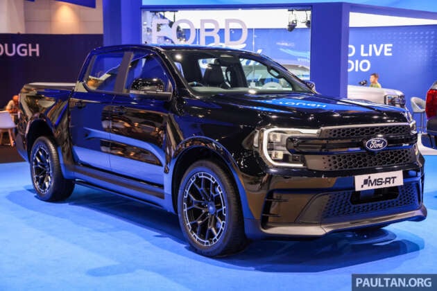 Bangkok 2025: Ford Ranger MS-RT is a super cool truck – race-style, 40mm lower, widebody, 3.0L V6