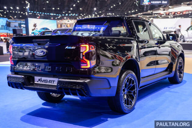 Bangkok 2025: Ford Ranger MS-RT is a super cool truck – race-style, 40mm lower, widebody, 3.0L V6