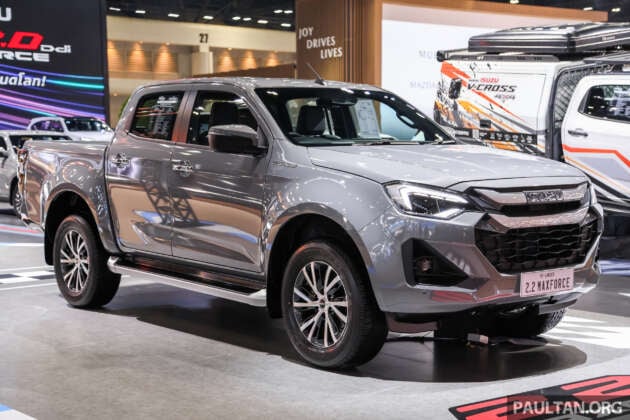 Bangkok 2025: Isuzu D-Max dan MU-X terima enjin 2.2L Ddi MaxForce 163 PS/400 Nm, kotak gear 8AT baru