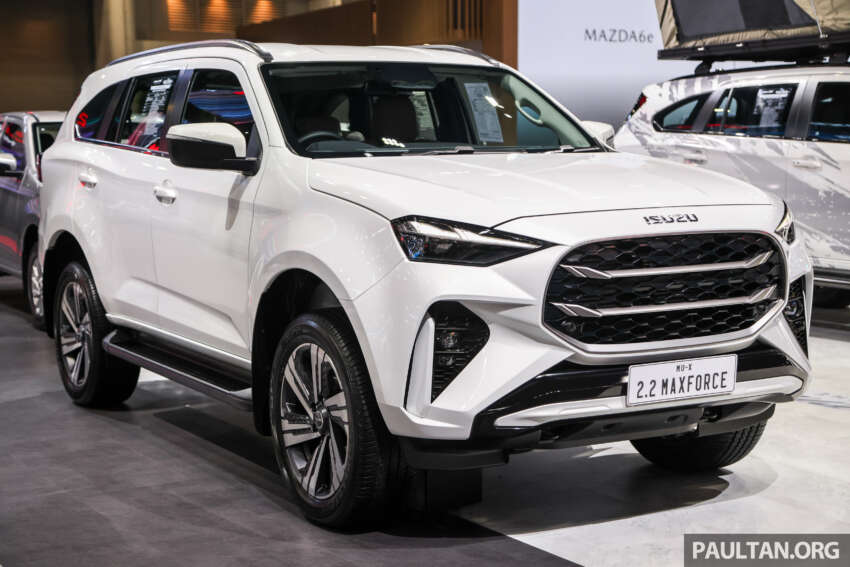 Bangkok 2025: Isuzu D-Max, MU-X get 2.2L Ddi MaxForce – 163 PS/400 Nm, lower FC, 8-speed AT 1894892