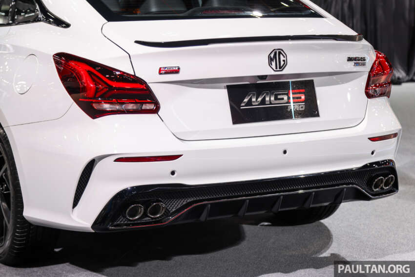 Bangkok 2025: MG5 Pro on display – same 114 PS 1.5L NA with CVT, styling tweaks; from RM77k in Thailand 1896145