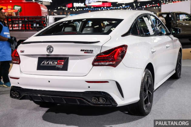 Bangkok 2025: MG5 Pro on display – same 114 PS 1.5L NA with CVT, styling tweaks; from RM77k in Thailand