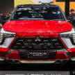 Bangkok 2025: Mitsubishi Xforce HEV – 116 PS/255 Nm e:Motion hybrid powertrain; from RM118k in Thailand
