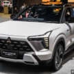 Bangkok 2025: Mitsubishi Xforce HEV – 116 PS/255 Nm e:Motion hybrid powertrain; from RM118k in Thailand