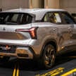 Bangkok 2025: Mitsubishi Xforce HEV – 116 PS/255 Nm e:Motion hybrid powertrain; from RM118k in Thailand