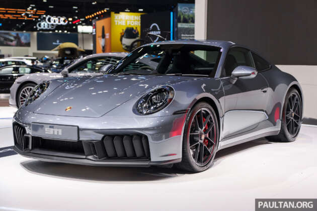 Bangkok 2025: Porsche 911 Carrera GTS facelift – 3.6L T-Hybrid, 541 PS/610 Nm; RM2.3 million in Thailand