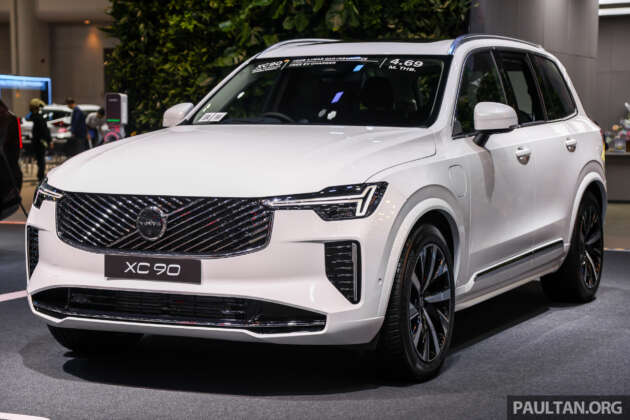 Bangkok 2025: Volvo XC90 facelift in T8 PHEV trim, priced at RM613k – launching in Malaysia April 10