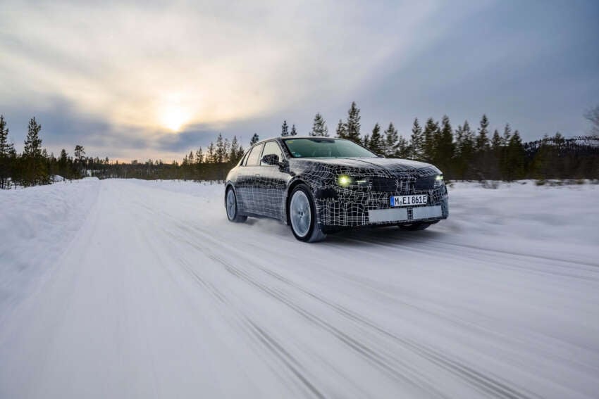2026 BMW i3 teased winter testing in Sweden – new 3 Series EV is part of Neue Klasse range with 800V tech 1890286