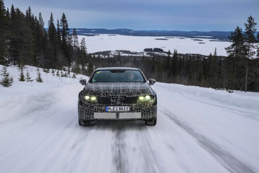 2026 BMW i3 teased winter testing in Sweden – new 3 Series EV is part of Neue Klasse range with 800V tech 1890288