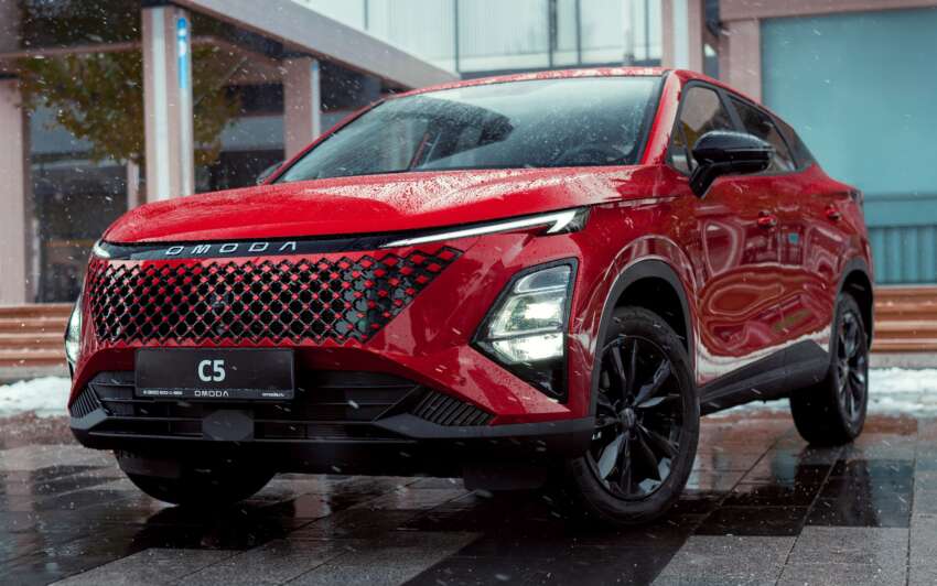 Chery Omoda 5 facelift fully revealed – new front bumper, no more red accents; same interior, engines 1889767