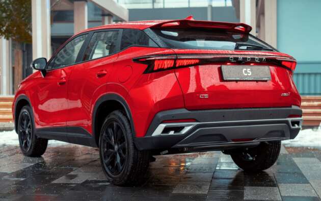 Chery Omoda 5 facelift fully revealed – new front bumper, no more red accents; same interior, engines