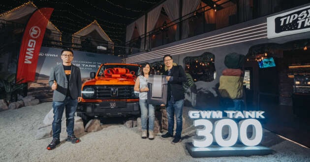 GWM Tank 300 deliveries reach 500 units in Malaysia