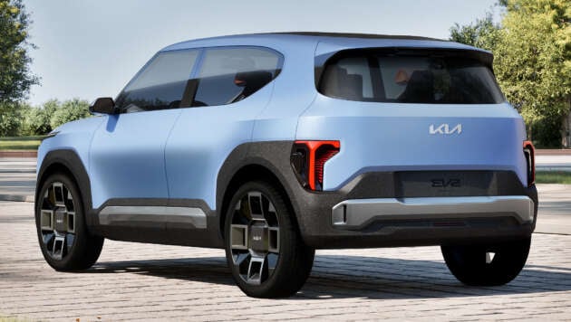 Kia Concept EV2 revealed – B-segment EV SUV with bench seating, suicide doors; in production next year