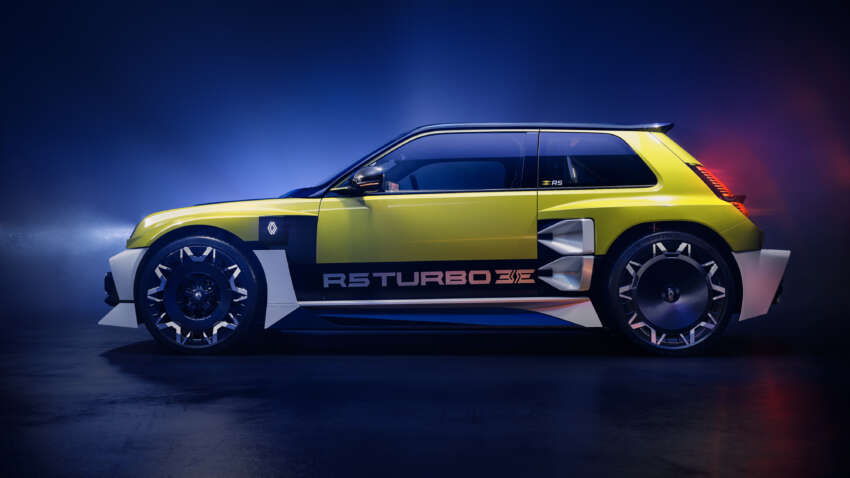 Renault 5 Turbo 3E – 544 PS RWD EV hot hatch, in-wheel motors, 0-100 km/h 3.5 secs, drift handbrake! 1891860