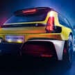 Renault 5 Turbo 3E – 544 PS RWD EV hot hatch, in-wheel motors, 0-100 km/h 3.5 secs, drift handbrake!