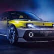Renault 5 Turbo 3E – 544 PS RWD EV hot hatch, in-wheel motors, 0-100 km/h 3.5 secs, drift handbrake!
