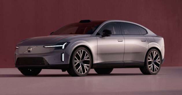 Volvo ES90 image leaked – flagship electric sedan with up to 700 km WLTP range, AWD to debut March 5