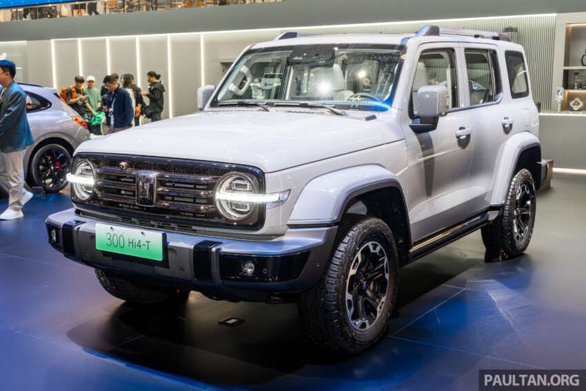 GWM Tank 300 facelift shown in Shanghai with revised interior and tech – 2.0T, diesel, PHEV, from RM120k 1904694