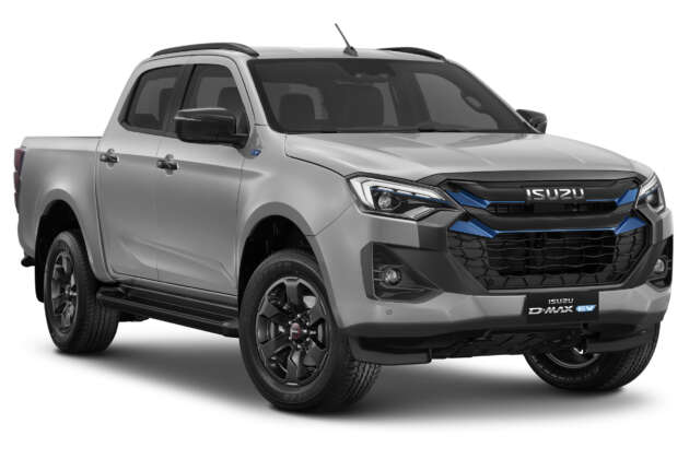 Isuzu D-Max EV – 190 PS/325 Nm, 263 km range WLTP; RHD electric pick-up truck enters production end-2025