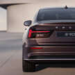 2025 Volvo S90 facelift debuts with heavily revised looks – mild hybrid or PHEV with up to 80 km EV range