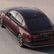 2025 Volvo S90 facelift debuts with heavily revised looks – mild hybrid or PHEV with up to 80 km EV range