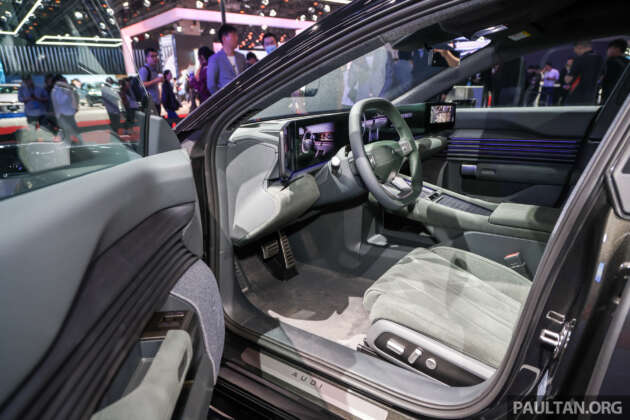 AUDI E5 Sportback EV shown in Shanghai, ditches Ingolstadt design for Chinese style; 770 km range