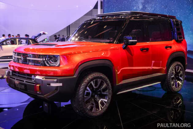 Geely Galaxy Cruiser debuts in Shanghai with rugged 4×4 looks, PHEV powertrain – Proton eMas off-roader?