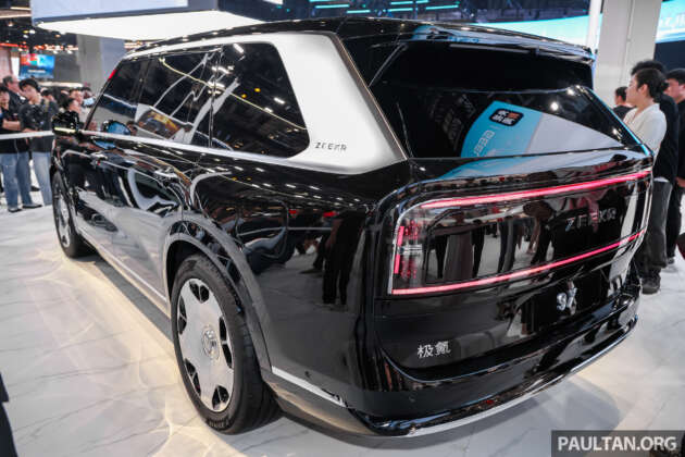 Zeekr 9X buat penampilan pertama di Shanghai — SUV hibrid mewah tiga baris tempat duduk, 898 PS