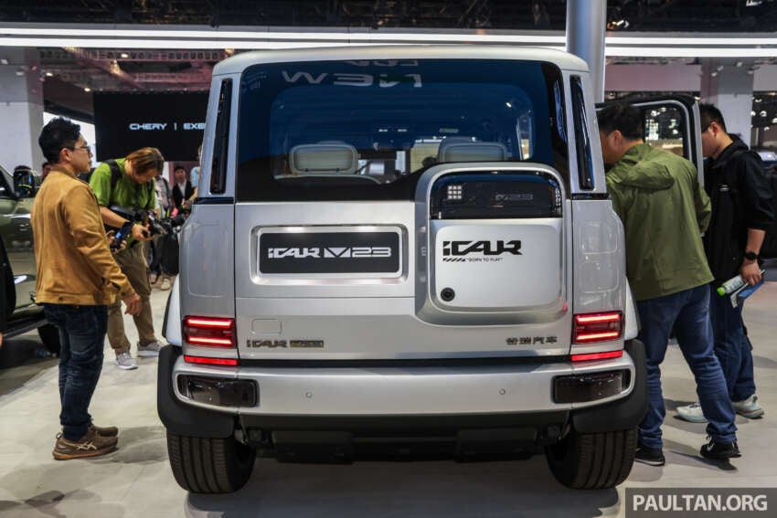 iCar V23 in Shanghai – compact EV off-roader with up to 211 PS, 550 km CLTC range; Malaysia-bound? 1907773