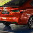 2025 Honda City sedan in Phoenix Orange Pearl in Malaysia – gallery of new RM400 colour option