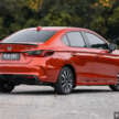 2025 Honda City sedan in Phoenix Orange Pearl in Malaysia – gallery of new RM400 colour option