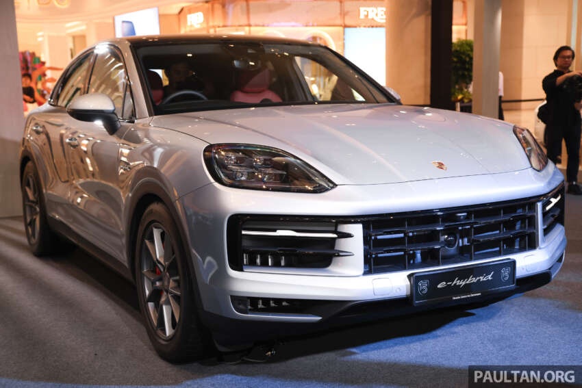 2025 Porsche Cayenne S E-Hybrid Coupé in Malaysia – 519 PS CKD plug-in hybrid, 90 km EV range; RM728k 1900347
