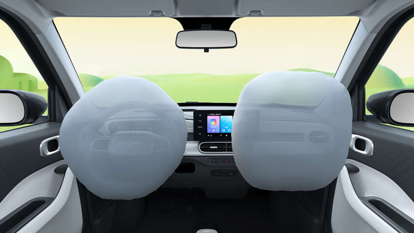 Geely Panda Mini facelift in China – tiny EV finally gets 2 airbags, ESP, still only 200 km CLTC range, fr RM18k 1902078