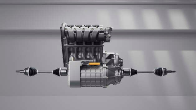 Horse Powertrain Future Hybrid Concept – ICE-hybrid modular powertrain to fit battery-electric vehicles