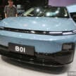 Leapmotor B01 EV sedan debuts in Shanghai – 177 hp and 215 hp, priced from RM60k to RM90k in China