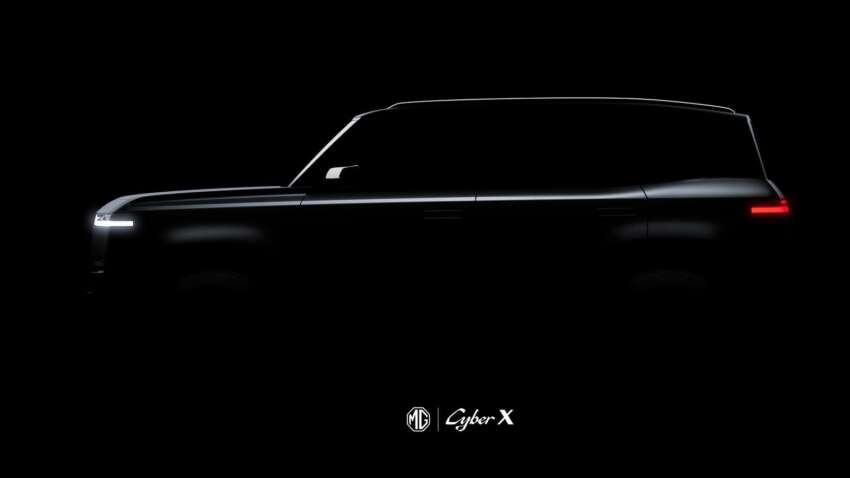 MG Cyber X teased – big EV SUV to debut at Auto Shanghai 2025; boxy Defender, Land Cruiser style 1902413