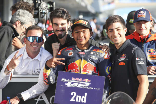 Double podium for Hakim in Red Bull Rookies Cup