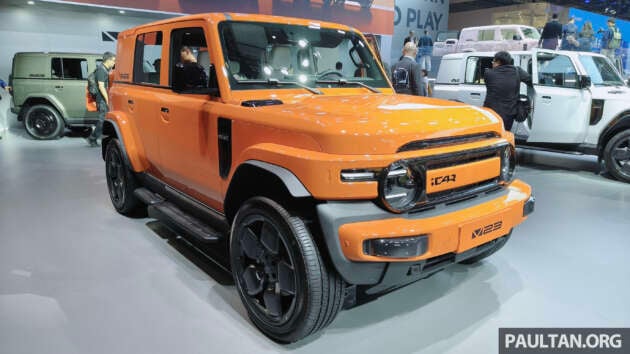 iCar V23 – SUV EV dari Chery inspirasi Land Cruiser, G-Wagen & Defender, dilancar di M’sia bulan depan?