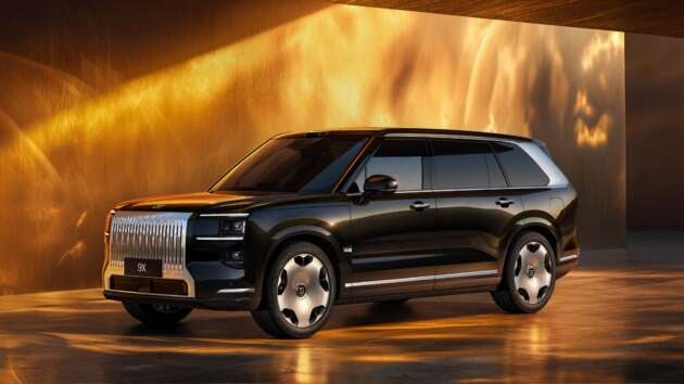 Zeekr 9X – first pix appear online, Shanghai debut