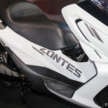 Zontes shows 368D and 368E scooters at Malaysia Autoshow 2025, pricing from below RM25,000