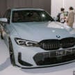 2025 BMW 330Li updated in Malaysia – adaptive cruise control, 360 cam, Harman Kardon audio, RM320,800