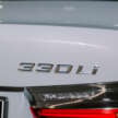 2025 BMW 330Li updated in Malaysia – adaptive cruise control, 360 cam, Harman Kardon audio, RM320,800