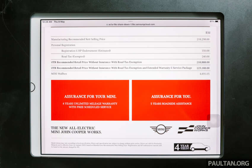 MINI JCW 3 Door petrol and electric, JCW Aceman, Cooper Convertible debut at Malaysia Autoshow 2025 1913144