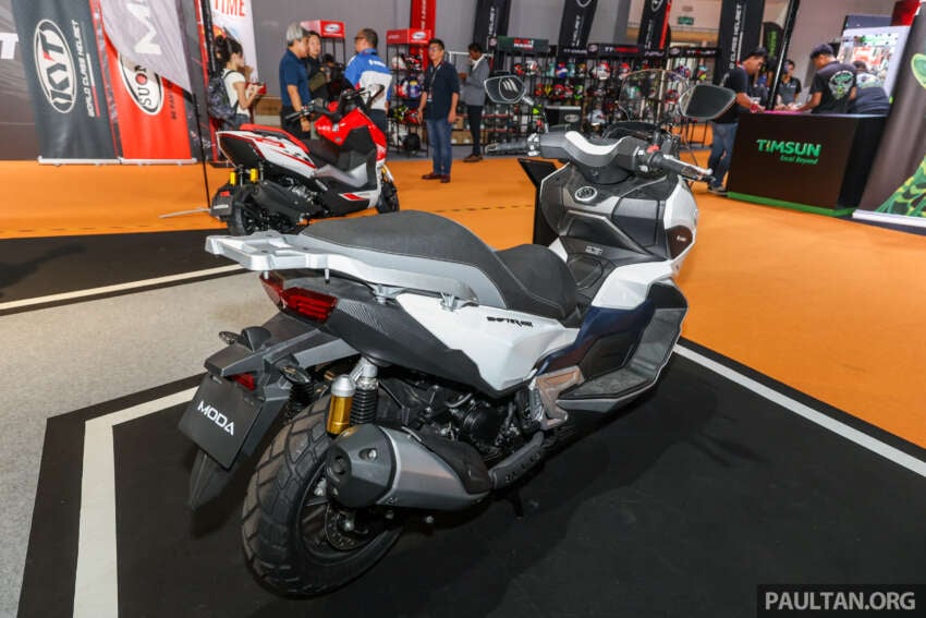 Moda Shifter 400X scooter at MAS 2025 – 333 cc, 29 hp, launching in Malaysia later this year? 1914269